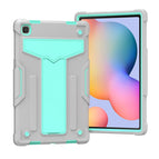 For Samsung Galaxy Tab A7 10.4 (2020) / Grey+Mint Green