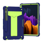 For Samsung Galaxy Tab S8 / Galaxy Tab S7 T870 / T875 / Navy+Green