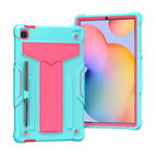 For Samsung Galaxy Tab S6 Lite P610/615 / Mint Green+Rose Red