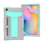 For Samsung Galaxy Tab S6 Lite P610/615 / Grey+Mint Green