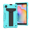 T-shaped Bracket Contrast Color Shockproof PC + Silicone Protective Case, For Samsung Galaxy Tab S6 Lite P610/615, For Huawei MatePad T8, For Huawei MediaPad T5