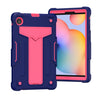 T-shaped Bracket Contrast Color Shockproof PC + Silicone Protective Case, For Samsung Galaxy Tab S6 Lite P610/615, For Huawei MatePad T8, For Huawei MediaPad T5