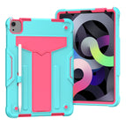 For iPad Air 2022 / 2020 10.9 / iPad Pro 11 / Mint Green+Rose Red