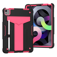 T-shaped Bracket Contrast Color Shockproof PC + Silicone Protective Case, For Samsung Galaxy Tab A7 10.4 (2020), For iPad Air 2022 / 2020 10.9 / iPad Pro 11