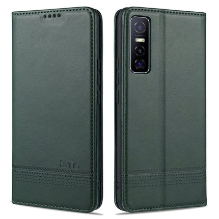 AZNS Magnetic Calf Texture Horizontal Flip Leather Case with Card Slots & Holder & Wallet, For Huawei Nova 8 SE, For OPPO K7 / Reno3 5G, For vivo Y3s / Y17, For vivo Y73s / S7e