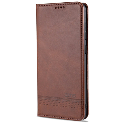 AZNS Magnetic Calf Texture Horizontal Flip Leather Case with Card Slots & Holder & Wallet, For Samsung Galaxy M31