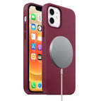 For iPhone 12 mini / Wine Red