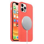 For iPhone 12 Pro Max / Pink Orange