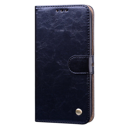 Business Style Oil Wax Texture Horizontal Flip Leather Case for iPhone XR, with Holder & Card Slots & Wallet