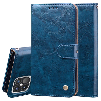 Business Style Oil Wax Texture Horizontal Flip Leather Case for iPhone XR, with Holder & Card Slots & Wallet