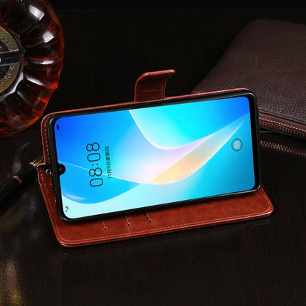idewei Crazy Horse Texture Horizontal Flip Leather Case with Holder & Card Slots & Wallet, For Huawei nova 8 SE, For Huawei Honor 10X Lite, For Huawei P smart 2021
