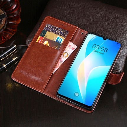 idewei Crazy Horse Texture Horizontal Flip Leather Case with Holder & Card Slots & Wallet, For Huawei nova 8 SE, For Huawei Honor 10X Lite, For Huawei P smart 2021