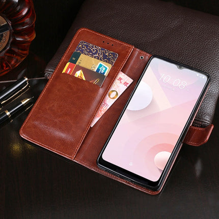 idewei Crazy Horse Texture Horizontal Flip Leather Case with Holder & Card Slots & Wallet, For HTC Desire 20+, For vivo V20, For OnePlus Nord N10 5G