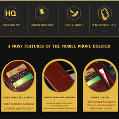 idewei Crazy Horse Texture Horizontal Flip Leather Case with Holder & Card Slots & Wallet, For HTC Desire 20+, For vivo V20, For OnePlus Nord N10 5G