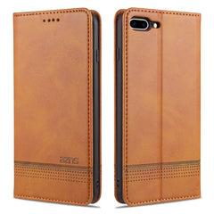 AZNS Magnetic Calf Texture Horizontal Flip Leather Case with Card Slots & Holder & Wallet, For iPhone 6, For iPhone 6 Plus, For iPhone 8 / 7, For iPhone 8 Plus/7 Plus
