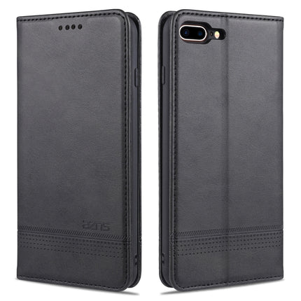 AZNS Magnetic Calf Texture Horizontal Flip Leather Case with Card Slots & Holder & Wallet, For iPhone 6, For iPhone 6 Plus, For iPhone 8 / 7, For iPhone 8 Plus/7 Plus