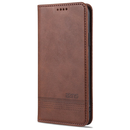 AZNS Magnetic Calf Texture Horizontal Flip Leather Case with Card Slots & Holder & Wallet, For iPhone XR, For iPhone XS Max