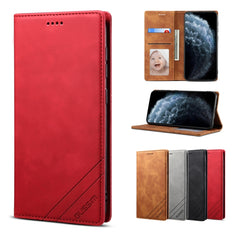 GUSSIM GS-001 Business Style Horizontal Flip Skin Feel PU Leather Case with Holder & Card Slots & Wallet & Photo Frame, For iPhone 6 / 6s, For iPhone 8 Plus / 7 Plus, For iPhone SE 2022 / SE 2020 / 8 / 7, For iPhone XR, For iPhone 11 Pro���������������...