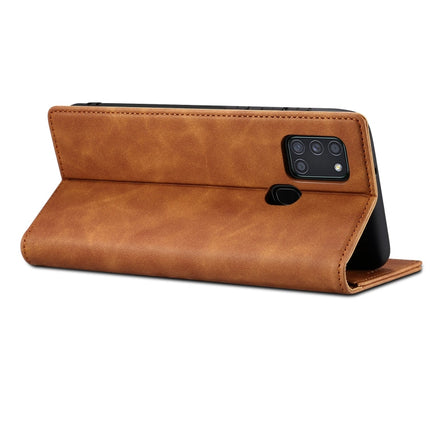 GUSSIM GS-001 Business Style Horizontal Flip Skin Feel PU Leather Case with Holder & Card Slots & Wallet & Photo Frame, For Samsung Galaxy A21s, For Samsung Galaxy A31, For Samsung Galaxy A41, For Samsung Galaxy A50, For Samsung Galaxy A51
