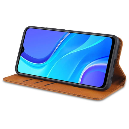 AZNS Magnetic Calf Texture Horizontal Flip Leather Case with Card Slots & Holder & Wallet, For Xiaomi Redmi 9, For Xiaomi Redmi Note 9 / 10X, For Xiaomi Mi 10 5G / 10 Pro 5G, For Xiaomi POCO X3 NFC