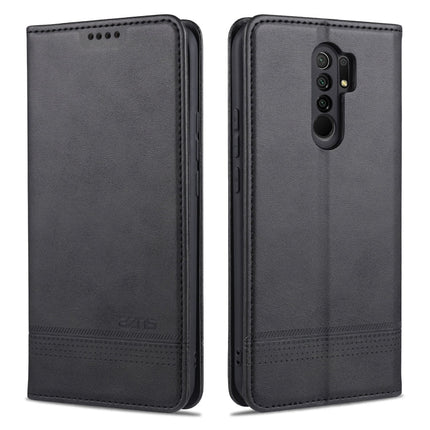AZNS Magnetic Calf Texture Horizontal Flip Leather Case with Card Slots & Holder & Wallet, For Xiaomi Redmi 9, For Xiaomi Redmi Note 9 / 10X, For Xiaomi Mi 10 5G / 10 Pro 5G, For Xiaomi POCO X3 NFC