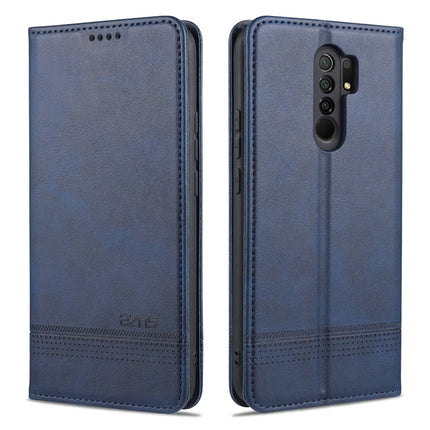 AZNS Magnetic Calf Texture Horizontal Flip Leather Case with Card Slots & Holder & Wallet, For Xiaomi Redmi 9, For Xiaomi Redmi Note 9 / 10X, For Xiaomi Mi 10 5G / 10 Pro 5G, For Xiaomi POCO X3 NFC