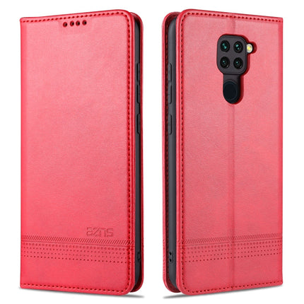 AZNS Magnetic Calf Texture Horizontal Flip Leather Case with Card Slots & Holder & Wallet, For Xiaomi Redmi 9, For Xiaomi Redmi Note 9 / 10X, For Xiaomi Mi 10 5G / 10 Pro 5G, For Xiaomi POCO X3 NFC