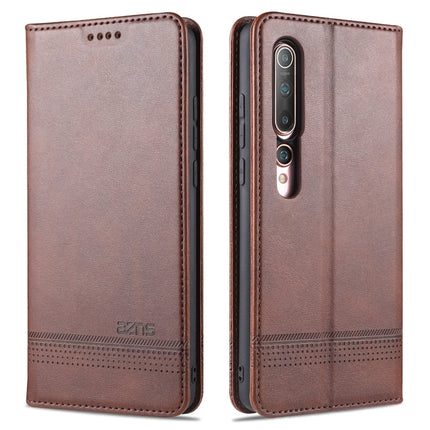 AZNS Magnetic Calf Texture Horizontal Flip Leather Case with Card Slots & Holder & Wallet, For Xiaomi Redmi 9, For Xiaomi Redmi Note 9 / 10X, For Xiaomi Mi 10 5G / 10 Pro 5G, For Xiaomi POCO X3 NFC