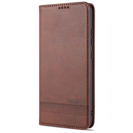 AZNS Magnetic Calf Texture Horizontal Flip Leather Case with Card Slots & Holder & Wallet, For Xiaomi Redmi 10X 5G, For Xiaomi Mi 10T / 10T Pro / Redmi K30s, For Xiaomi Redmi Note 9 Pro / Note 9s, For Xiaomi Mi 10 Lite
