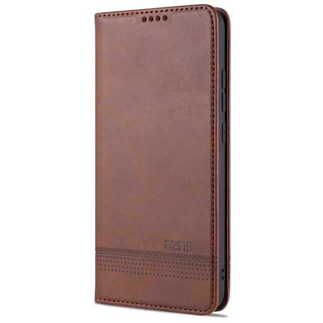 AZNS Magnetic Calf Texture Horizontal Flip Leather Case with Card Slots & Holder & Wallet, For Xiaomi Redmi 10X 5G, For Xiaomi Mi 10T / 10T Pro / Redmi K30s, For Xiaomi Redmi Note 9 Pro / Note 9s, For Xiaomi Mi 10 Lite