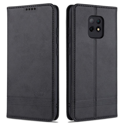 AZNS Magnetic Calf Texture Horizontal Flip Leather Case with Card Slots & Holder & Wallet, For Xiaomi Redmi 10X 5G, For Xiaomi Mi 10T / 10T Pro / Redmi K30s, For Xiaomi Redmi Note 9 Pro / Note 9s, For Xiaomi Mi 10 Lite