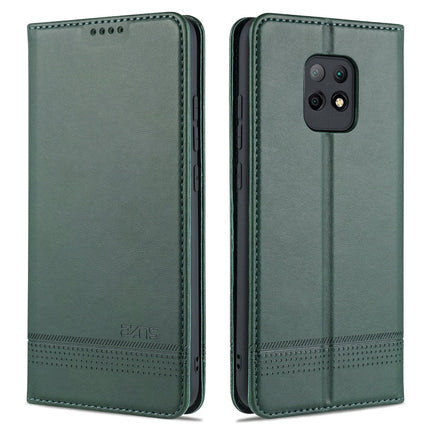 AZNS Magnetic Calf Texture Horizontal Flip Leather Case with Card Slots & Holder & Wallet, For Xiaomi Redmi 10X 5G, For Xiaomi Mi 10T / 10T Pro / Redmi K30s, For Xiaomi Redmi Note 9 Pro / Note 9s, For Xiaomi Mi 10 Lite