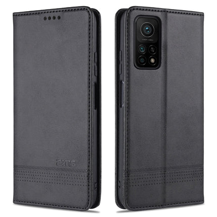 AZNS Magnetic Calf Texture Horizontal Flip Leather Case with Card Slots & Holder & Wallet, For Xiaomi Redmi 10X 5G, For Xiaomi Mi 10T / 10T Pro / Redmi K30s, For Xiaomi Redmi Note 9 Pro / Note 9s, For Xiaomi Mi 10 Lite
