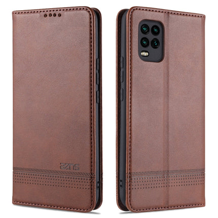 AZNS Magnetic Calf Texture Horizontal Flip Leather Case with Card Slots & Holder & Wallet, For Xiaomi Redmi 10X 5G, For Xiaomi Mi 10T / 10T Pro / Redmi K30s, For Xiaomi Redmi Note 9 Pro / Note 9s, For Xiaomi Mi 10 Lite