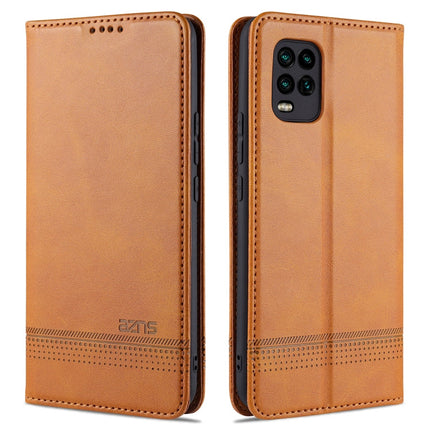 AZNS Magnetic Calf Texture Horizontal Flip Leather Case with Card Slots & Holder & Wallet, For Xiaomi Redmi 10X 5G, For Xiaomi Mi 10T / 10T Pro / Redmi K30s, For Xiaomi Redmi Note 9 Pro / Note 9s, For Xiaomi Mi 10 Lite