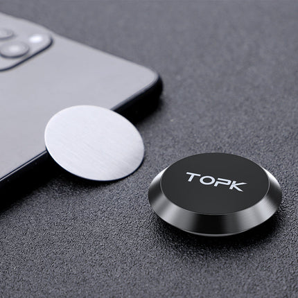 TOPK D21 Car Mobile Phone Holder Magnetic Universal In-car Phone Holder Stand, D21
