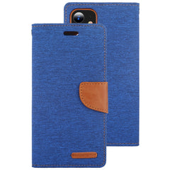 For iPhone 11 MERCURY GOOSPERY CANVAS DIARY Canvas Texture Horizontal Flip Leather Case with Card Slots & Wallet & Holder, For iPhone 11
