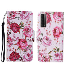 Colored Drawing Pattern Horizontal Flip Leather Case with Holder & Card Slots & Wallet