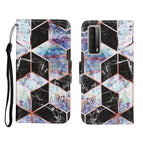 For Huawei P Smart 2021 / Y7a / Black Marble