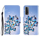 For Huawei P Smart 2021 / Y7a / Many Butterflies