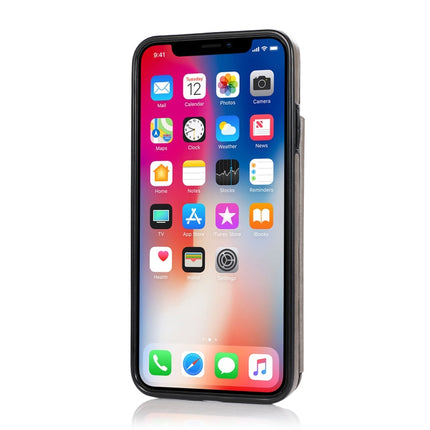 Double Buckle Mandala Pattern PU+TPU Protective Case with Card Slots & Holder & Photo Frame, For iPhone XS Max, For iPhone 11, For iPhone 11 Pro, For iPhone 11 Pro Max