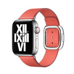 Modern Style Leather Watch Band For Apple Watch 42mm / 41mm / 40mm / 38mm, For Apple Watch 42mm / 41mm / 40mm / 38mm