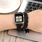 For Apple Watch Series 8&7 41mm / SE 2&6&SE&5&4 40mm / 3&2&1 38mm / Black