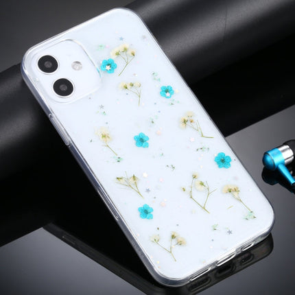 Gypsophila Flowers Pattern TPU Protective Case, For iPhone 11, For iPhone 11 Pro, For iPhone 11 Pro Max, For iPhone 12 mini