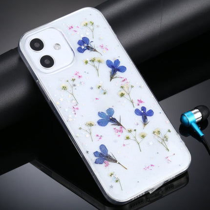 Gypsophila Flowers Pattern TPU Protective Case, For iPhone 11, For iPhone 11 Pro, For iPhone 11 Pro Max, For iPhone 12 mini