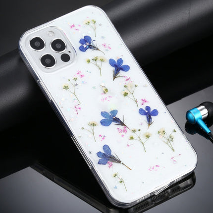 Gypsophila Flowers Pattern TPU Protective Case, For iPhone 12 / 12 Pro, For iPhone 12 Pro Max