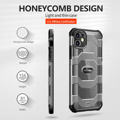 wolns Explorer Series PC+TPU Protective Case, For iPhone 11, For iPhone 11 Pro, For iPhone 11 Pro Max, For iPhone 12 mini, For iPhone 12 / 12 Pro, For iPhone 12 Pro Max