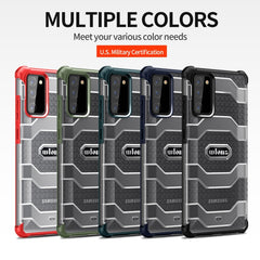 wolns Explorer Series PC+TPU Protective Case, For Samsung Galaxy Note20, For Samsung Galaxy Note20 Ultra, For Samsung Galaxy S20, For Samsung Galaxy S20 Plus, For Samsung Galaxy S20 Ultra