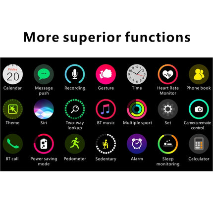 H55Pro 1.4 inch TFT Screen Smart Bluetooth Watch, Support Sleep Monitor / Heart Rate Monitor / Blood Pressure Monitor, Style: Silicone Strap, Style: Silicone Strap(Green), Style: Silicone Strap(Dark Blue), Style: Silicone Strap(Pink)                   ...