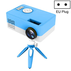 J15 1920 x 1080P HD Household Mini LED Projector with Tripod Mount Support AV / HDMI x 1 / USB x1 / TF x 1, EU Plug, US Plug, UK Plug, AU Plug